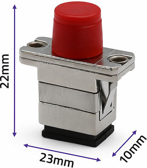 Qoltec Fiber Optic Adapter 54152 1 Piece