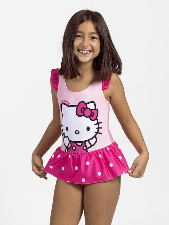 Hello Kitty Παιδικό Μαγιό Ολόσωμο Hello Kitty