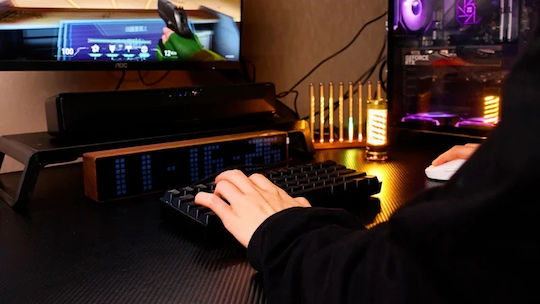 MCHOSE Ace 60 Pro Gaming Keyboard 60% with Magnetic Switches and RGB Lighting English US White