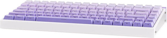 Aula HERO84 HE Gaming Mechanical Keyboard 75% with RGB Lighting (English US) White