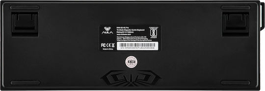 Aula Mini60 HE Pro Ασύρματο Ηall Effect Gaming Πληκτρολόγιο 60% με Magnetic διακόπτες και RGB φωτισμό (Αγγλικό US)
