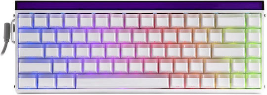 Aula Hero 68 HE Gaming Μηχανικό Πληκτρολόγιο 60% με JadeKing διακόπτες και RGB φωτισμό (Αγγλικό US)