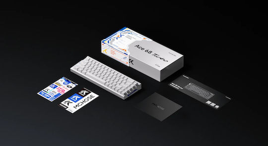 MCHOSE Ace 68 Turbo Gaming Πληκτρολόγιο 65% με Magnetic διακόπτες και RGB φωτισμό (Αγγλικό US)
