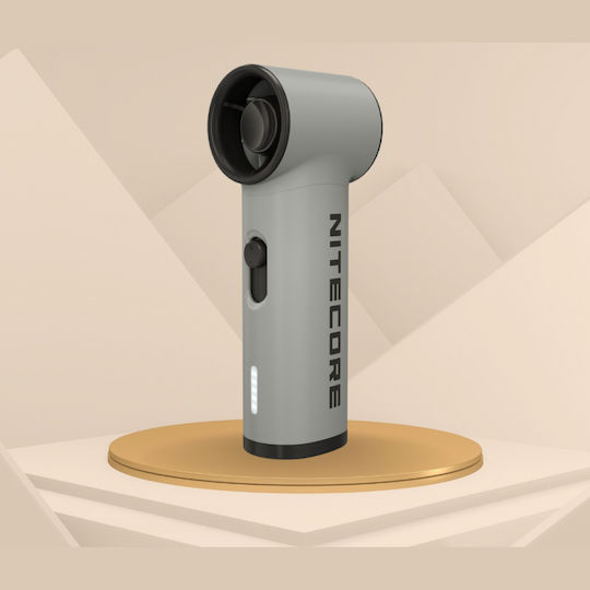 NiteCore Nef01 Handheld Fan Gray