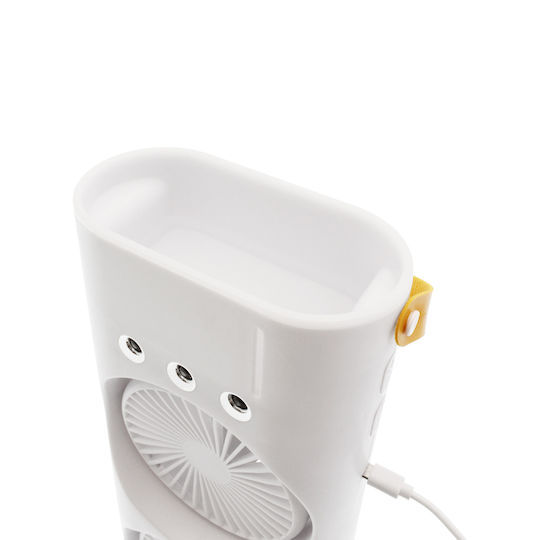 Fh-666 USB Fan with Water and Lighting 10W White