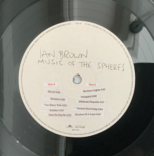 Ian Brown Music Spheres 1 Vinyl