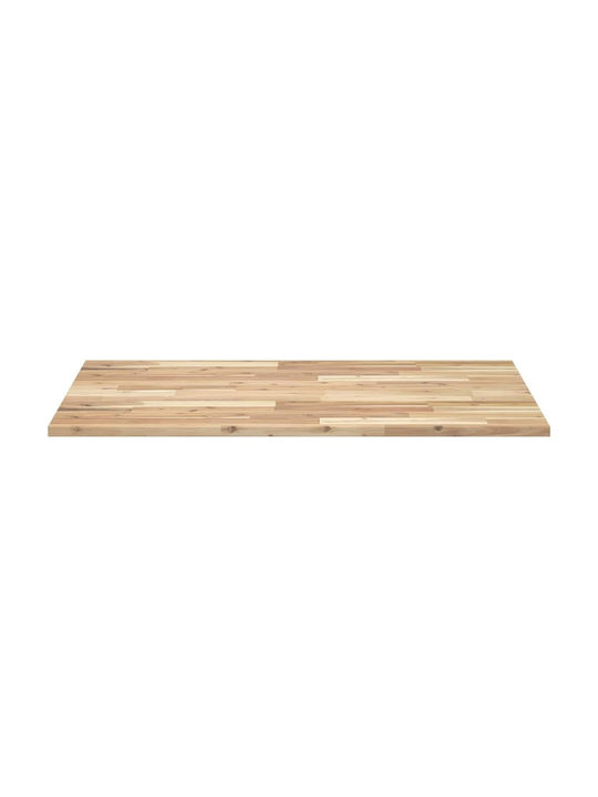 vidaXL Rectangular Office Desk Surface Made of Solid Wood Raw 80x70x2cm 3279729