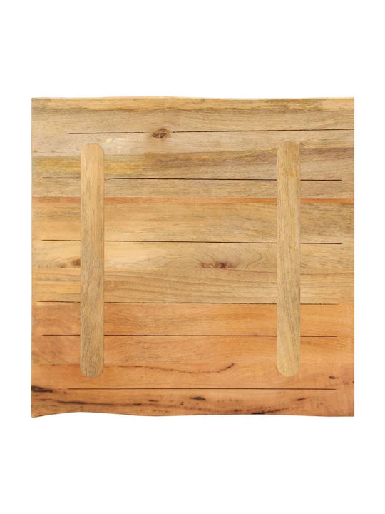 vidaXL Table Surface Made of Solid Mango Wood 40x40x2.5cm 370702
