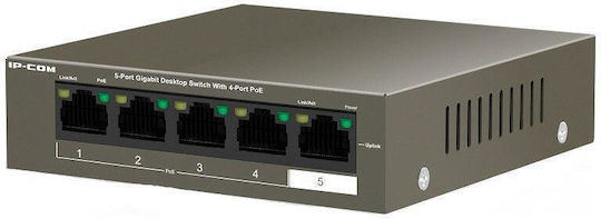 IP-COM G1105P-4-63W Verwaltet L2 PoE+ Switch mit 5 Ports Ethernet