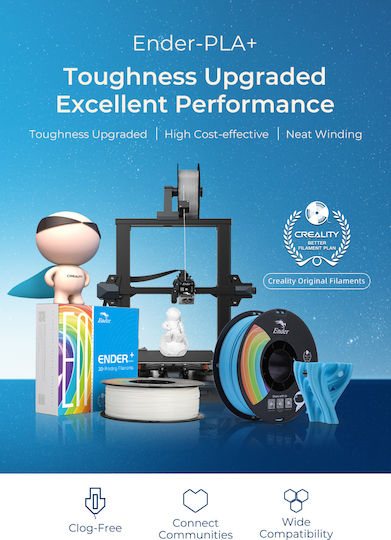 Creality3D PLA+ 3D Printer Filament 1.75mm 1kg