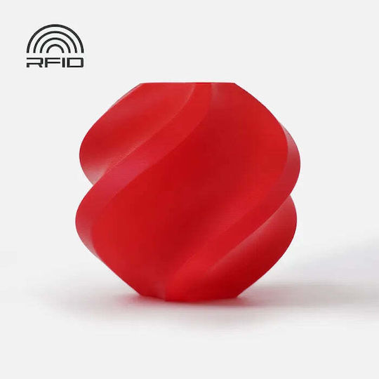 Bambu Lab Refill ABS 3D Printer Filament 1.75mm Red 1kg 1pcs