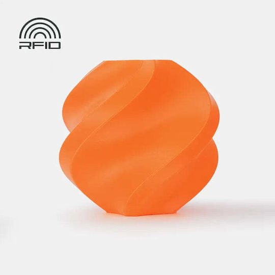 Bambu Lab Пълнител ABS 3D Принтер Филамент 1.75мм Оранжев 1кг 1бр Refill