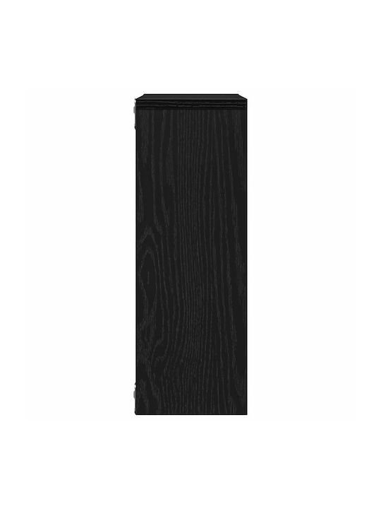 Ράφι Τοίχου Black Oak 45x16x45εκ.