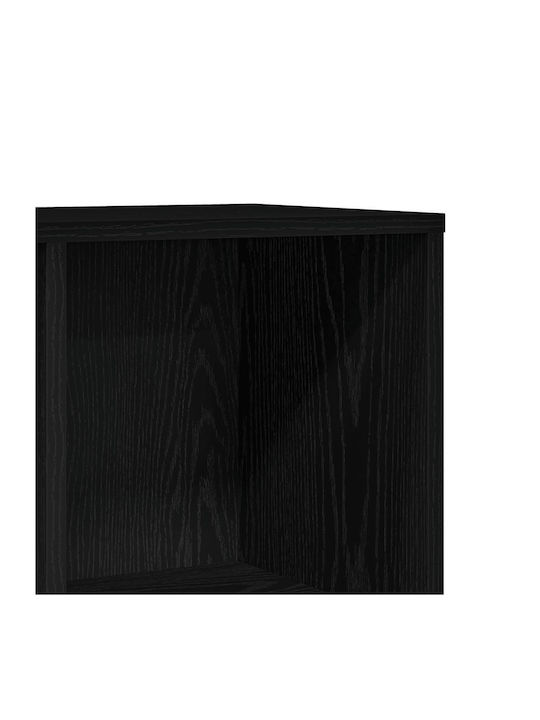 Βιβλιοθήκη Μαύρη Δρυς 98x29x97.5εκ.
