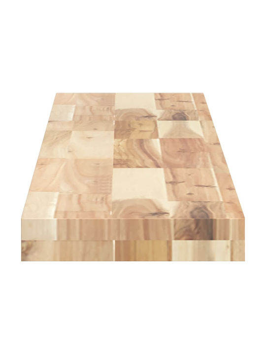 Βιβλιοθήκες Μασίφ Ξύλο Ακακίας (2τμχ) 140x20x4εκ.
