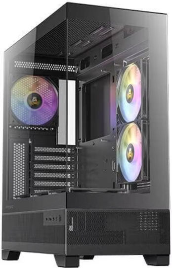 Antec CX700 RGB ELITE Jocuri Middle Tower Cutie de calculator Negru