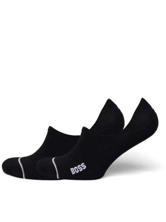 Boss Bărbați Șosete Negre 2Pachet
