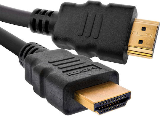 InLine HDMI 2.0 Premium High Speed 4K 60Hz HDR Cable HDMI male - HDMI male 0.5m Μαύρο
