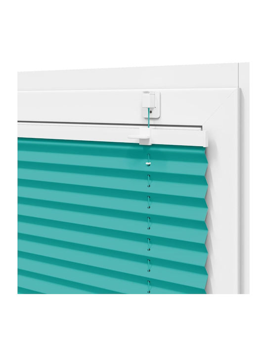 vidaXL Fabric Blind in Petrol Blue Colour W80xH100cm