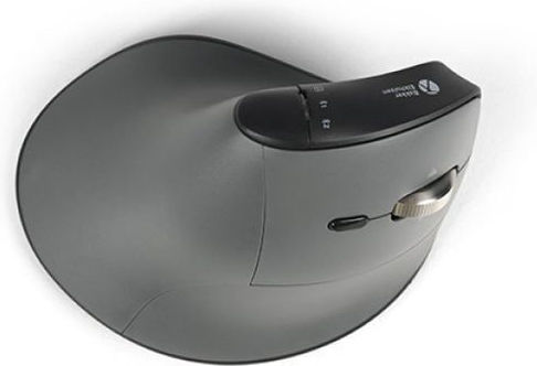 Bakker Elkhuizen FastForward 3-Mode Kabellos Ergonomisch Bluetooth Vertikal Maus Gray