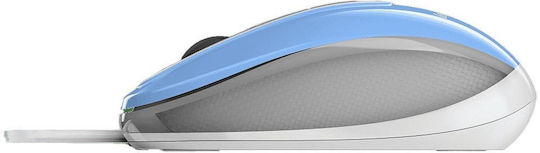 Genius DX-Mini Verkabelt Maus Blau