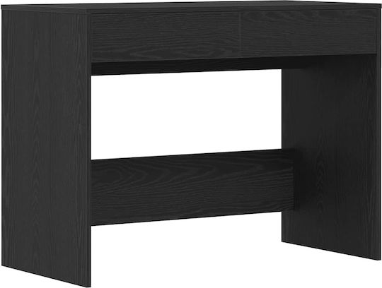 Γραφείο 101x50x76.5εκ. Μαύρη Δρυς