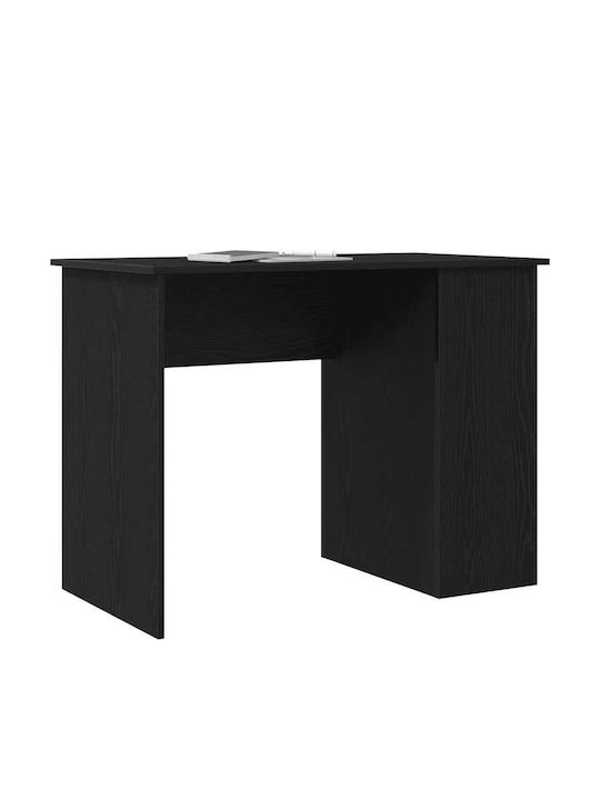 Desk Wooden Black Oak 100x55x75cm