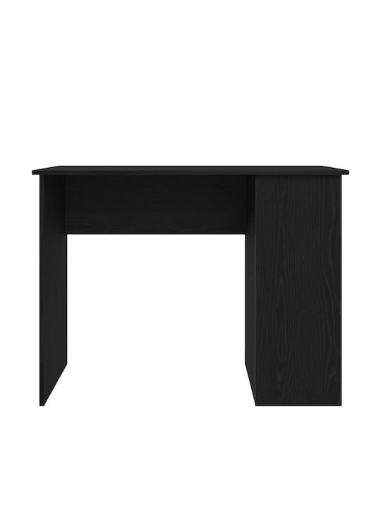 Desk Wooden Black Oak 100x55x75cm