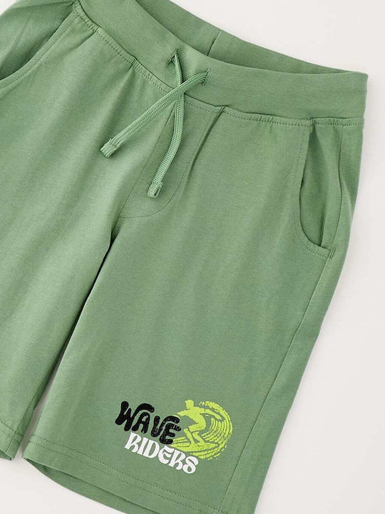 Παιδικό Σορτς/Βερμούδα Υφασμάτινο Active Short Πράσινο