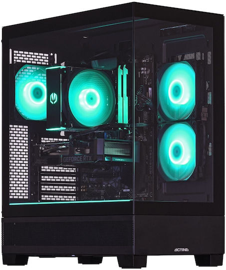 Actina Гейминг Настолен Компютър Ryzen 7-5700X/16GB DDR4/1.0TB SSD/Без Операционна Система