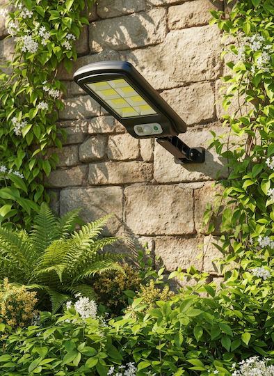 Jortan Street Solar Light 50W Cold White 6500K with Motion Sensor, Photocell and Remote Control IP66 36cmx15cmcm