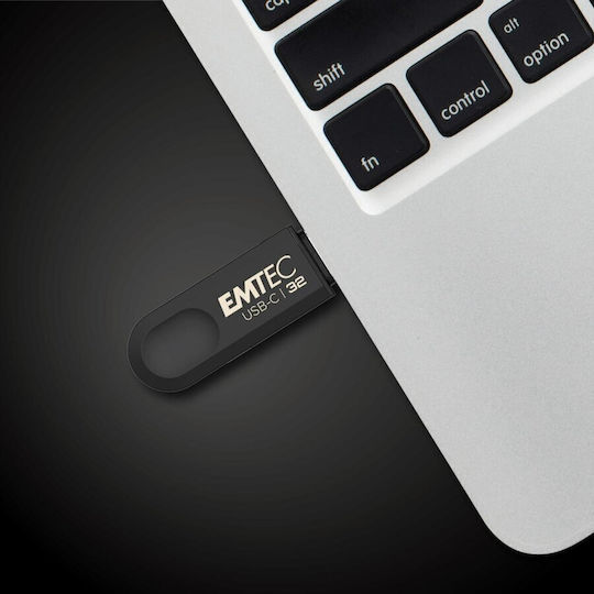 Emtec C280 32GB USB 3.2 Stick Μαύρο