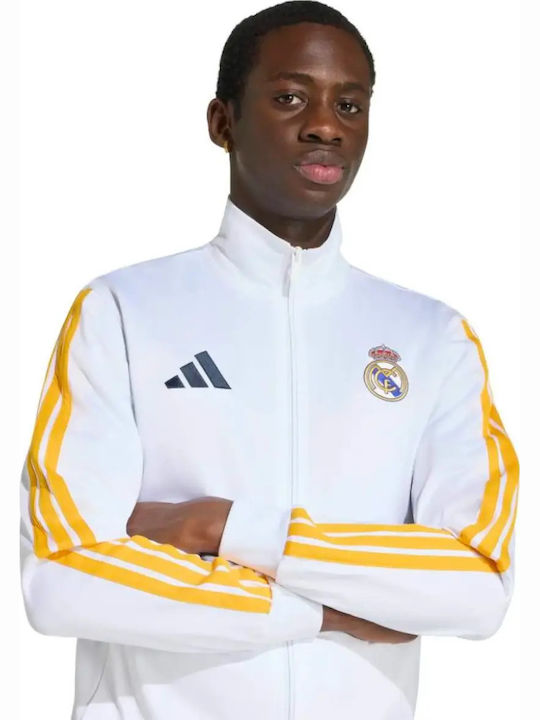 Real Madrid Dna Cardigan White