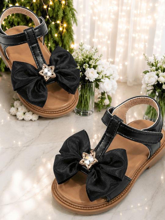 Kids' Black Sandals