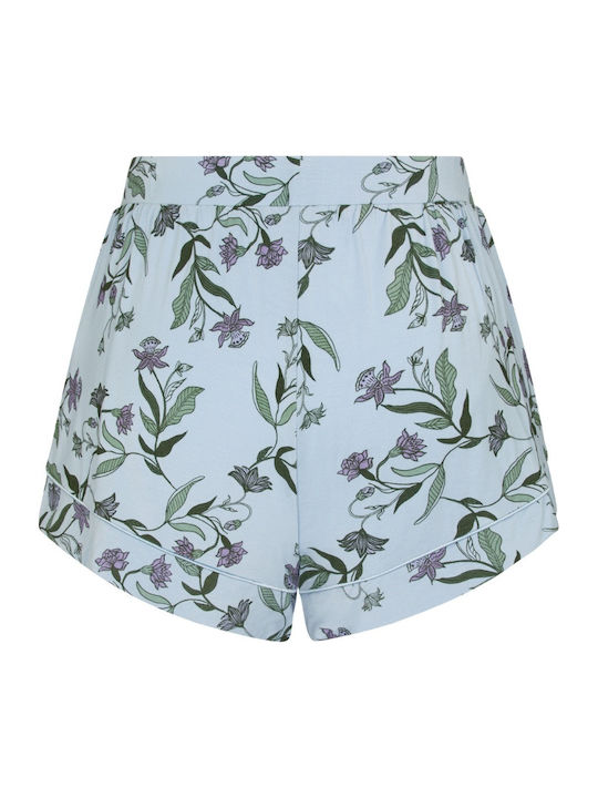 Hunkemöller Summer Women's Pyjama Shorts Blue Jersey
