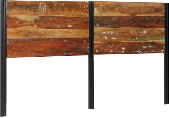 vidaXL Hölzernes Kopfstütze für Betten Braun 180x100cm