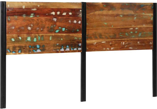 vidaXL Hölzernes Kopfstütze für Betten Braun 180x100cm