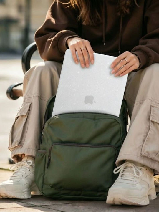 Tech-Protect Smartshell Macbook Τσάντα για Laptop σε Διάφανο χρώμα