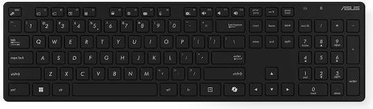 Asus W5000 Copilot Layout Ασύρματο Σετ Πληκτρολόγιο & Ποντίκι Αγγλικό US