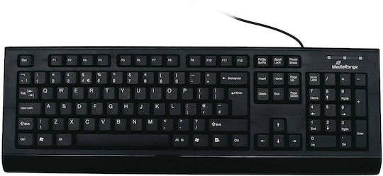 MediaRange MRS101 Само клавиатура Английски UK Черен