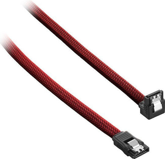 Cablemod 7-Pin SATA III - 7-Pin SATA III Kabel 60cm Rot (CM-CAB-RSAT-N60KBR-R)