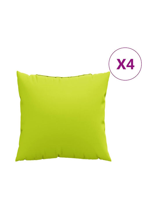 vidaXL Sofa-Kissen Offenes Grün 60x60cm