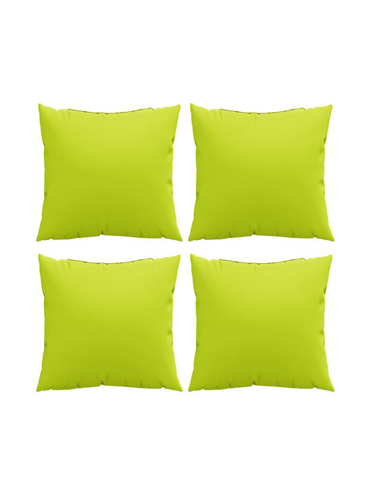 vidaXL Sofa-Kissen Offenes Grün 60x60cm