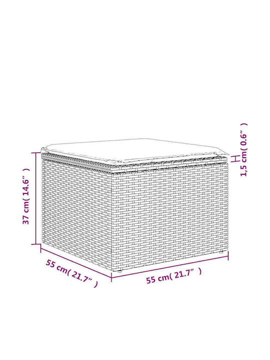 Corner Outdoor Sofa Rattan