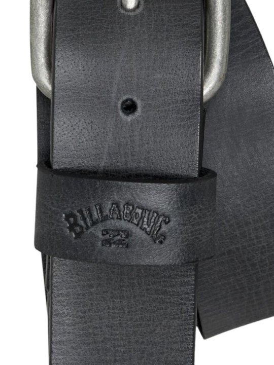 Herren Gürtel Leder Schwarz