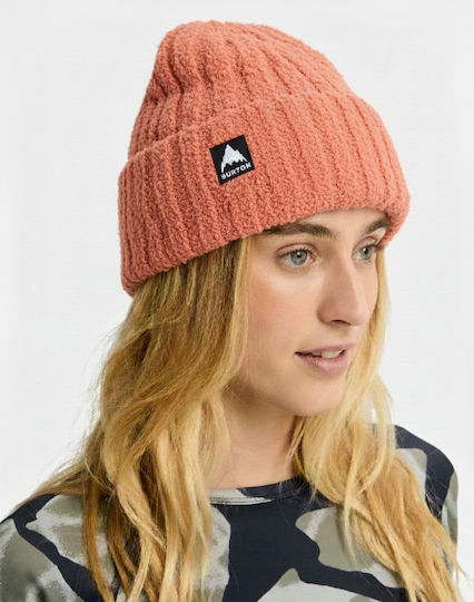 Beanie Unisex Σκούφος Πλεκτός σε Χρυσό χρώμα