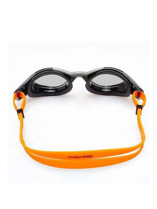Aquaspeed Adults Swimming Goggles with Anti-Glare Lenses Yellow