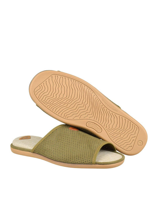 Terry Men's Slippers Green