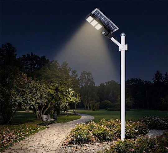 KAL Electronics Street Solar Light 120W with Cold White Light 6500K IP65 25cmx7cmx63cmcm