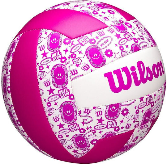 Μπάλα Beach Volley Wilson Stamp Vb Purple White Wv4007503xbof